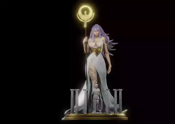 Saint Seiya Athena  1to10 STL file 3D print model 3D print model 3D print model
