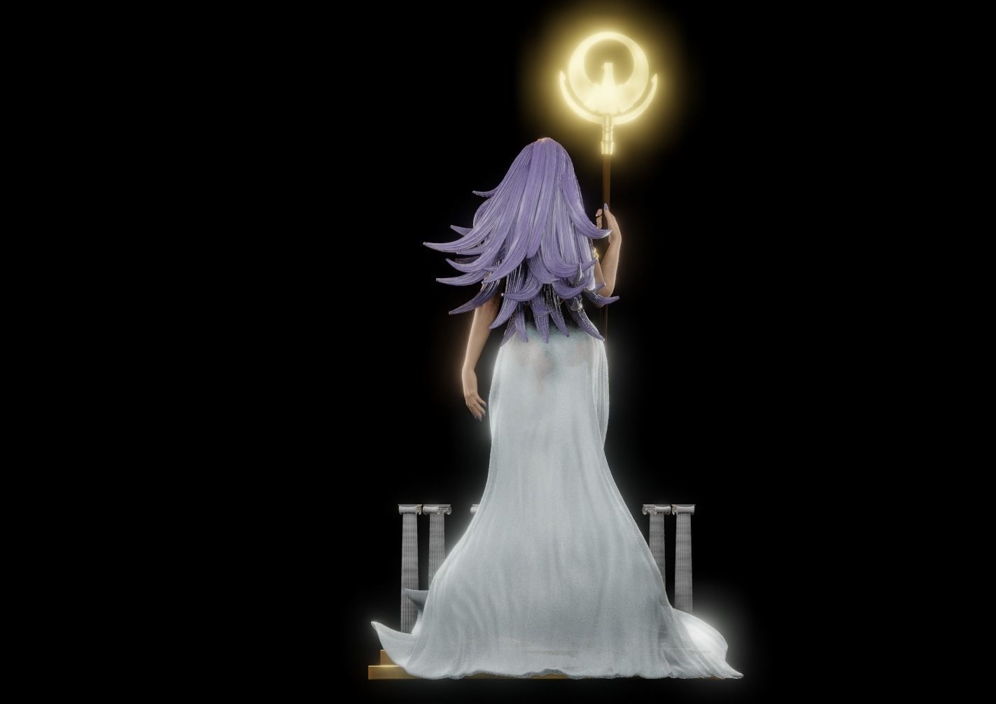 Saint Seiya Athena 1to10 STL file 3D print model 3D print model 3D print model_3