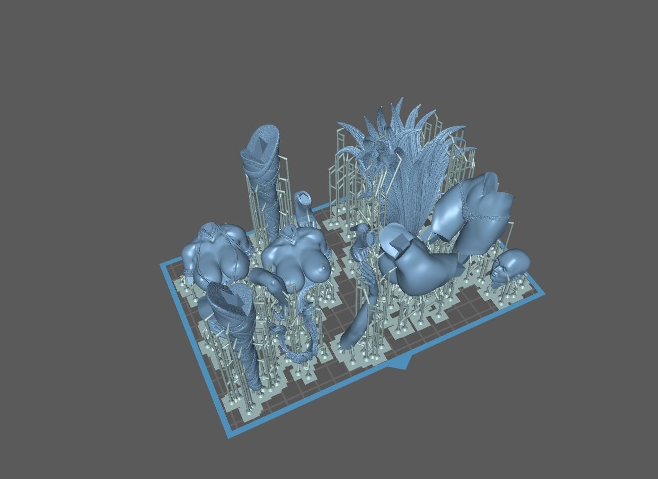 Saint Seiya Athena 1to10 STL file 3D print model 3D print model 3D print model_41