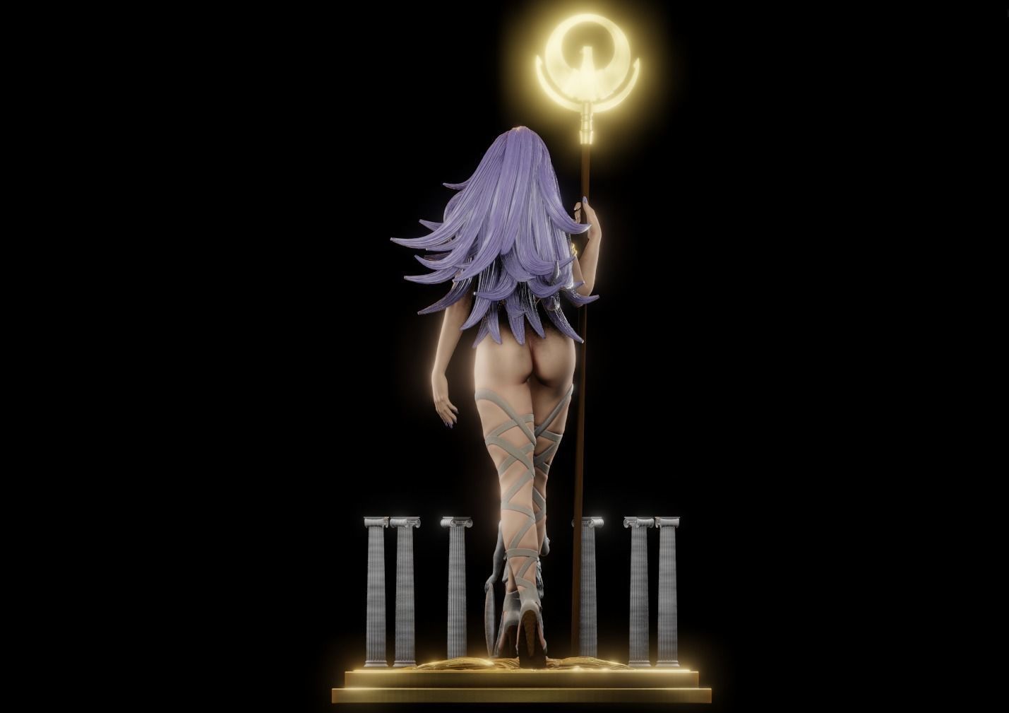 Saint Seiya Athena 1to10 STL file 3D print model 3D print model 3D print model_20