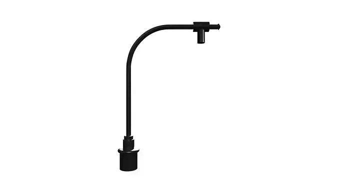 Post-Arm microphone stand