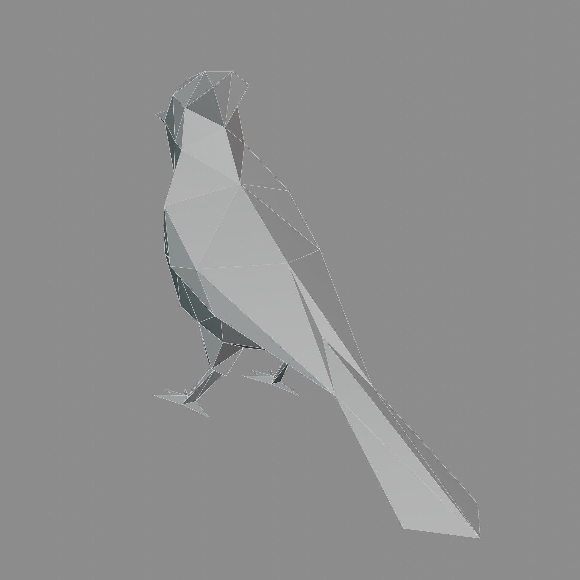 Bird - Blue Jay 3D print model_6