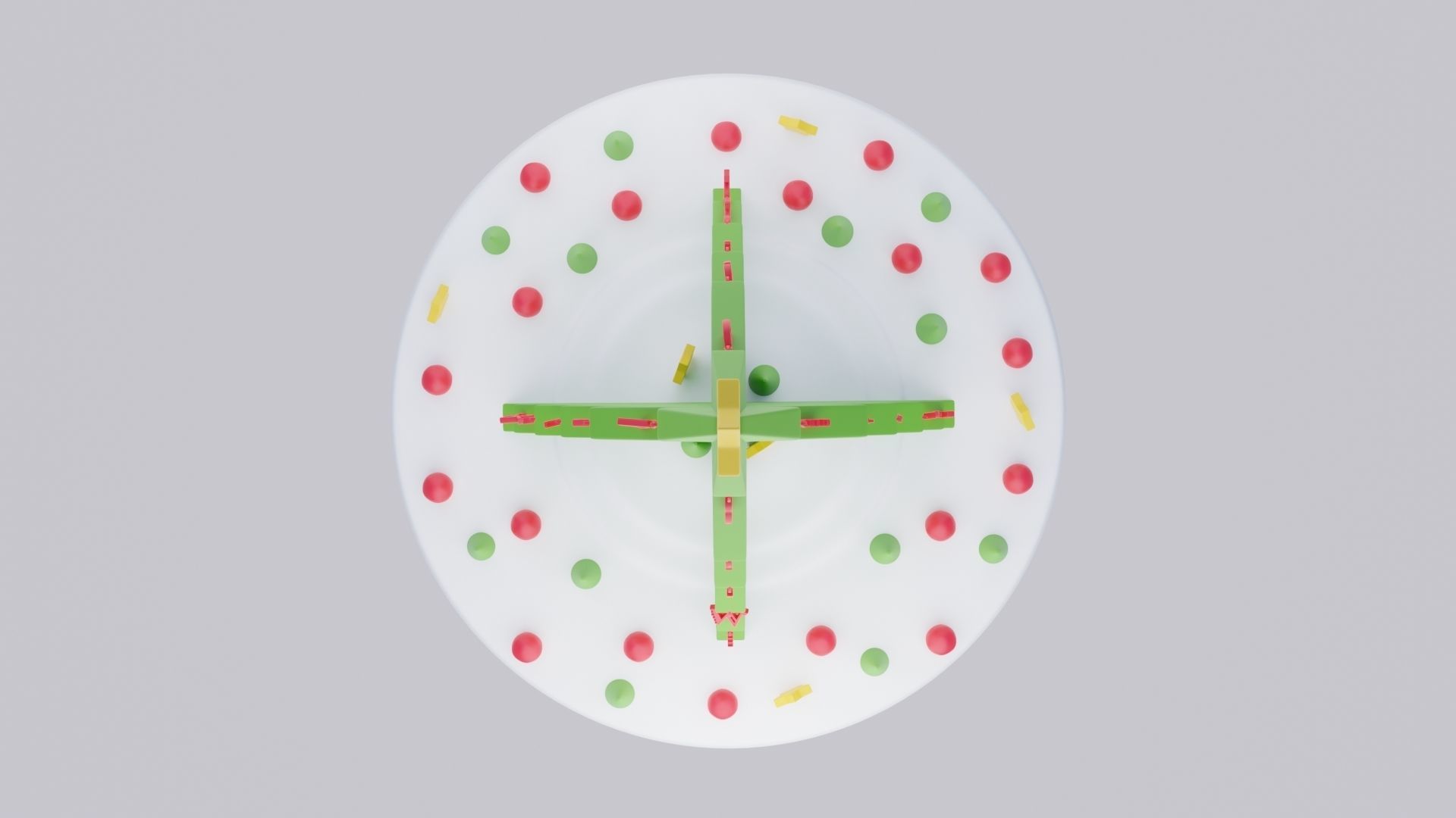Christmas Cake 3D print model_4