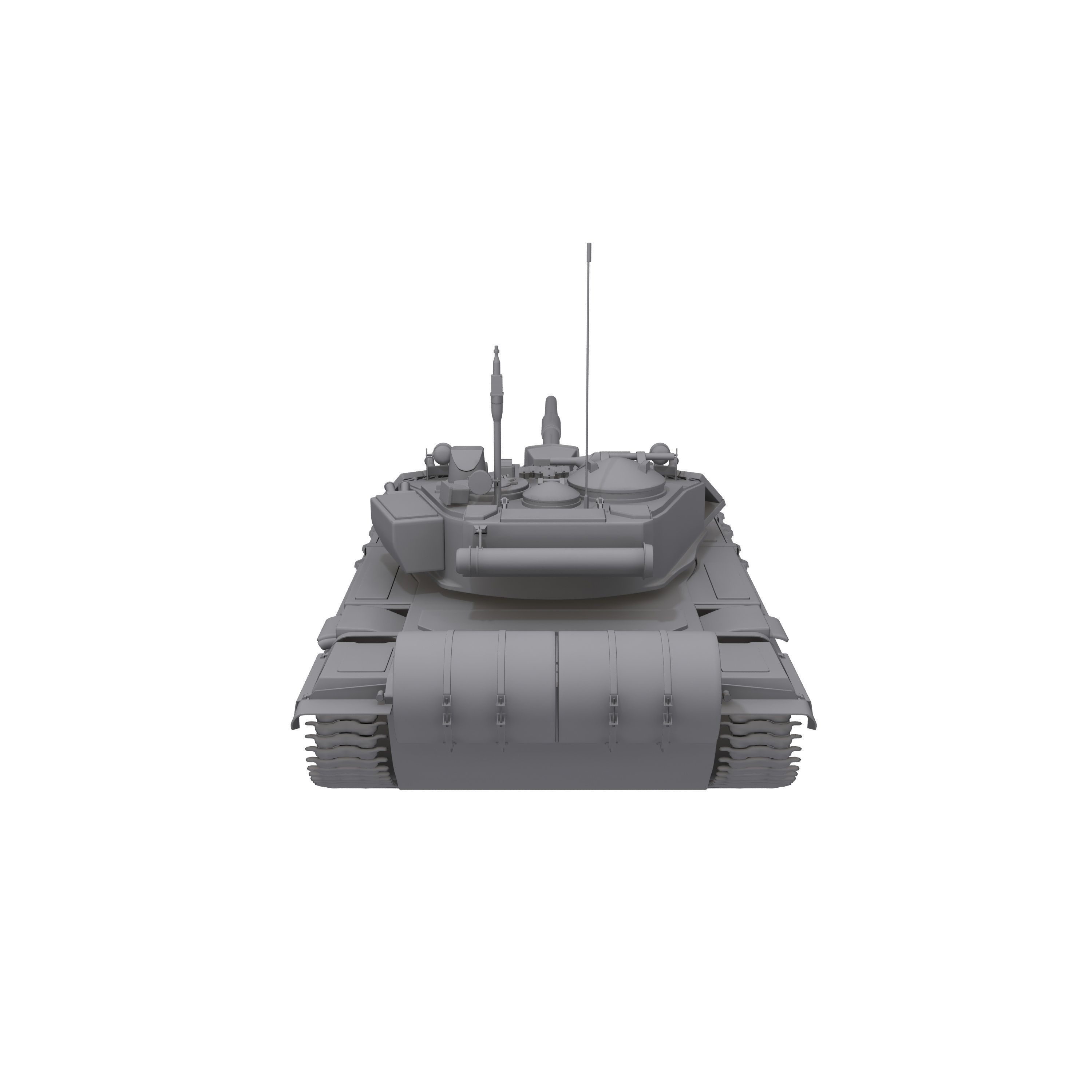 Soviet Union Tank T 84 3D model_10