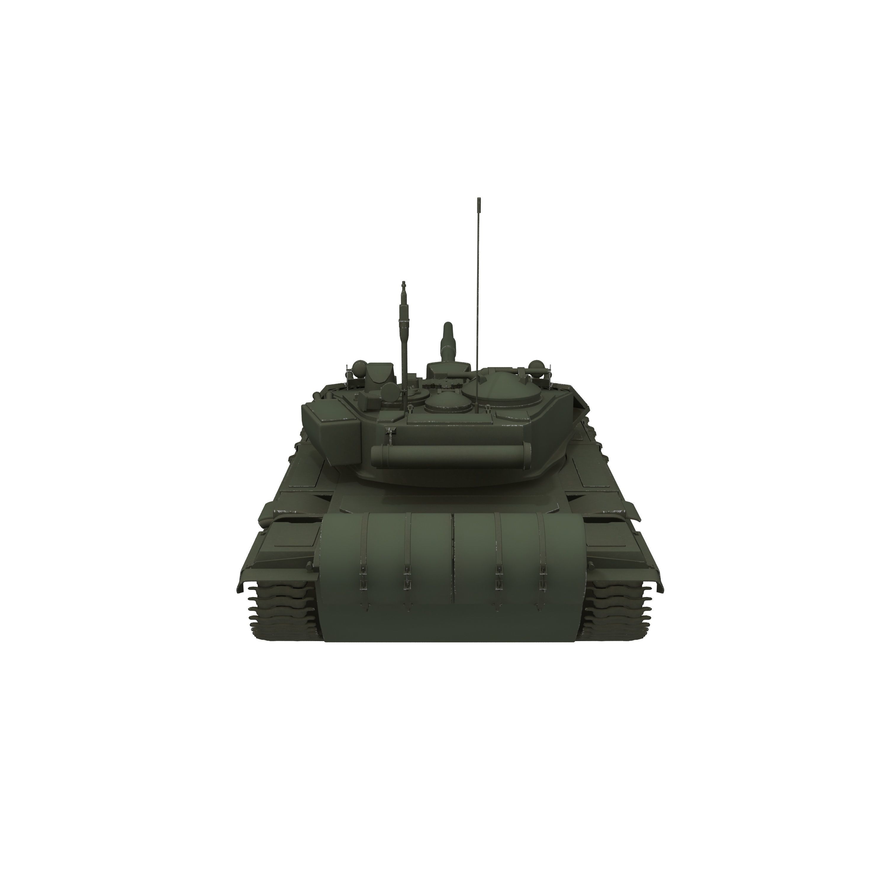 Soviet Union Tank T 84 3D model_5