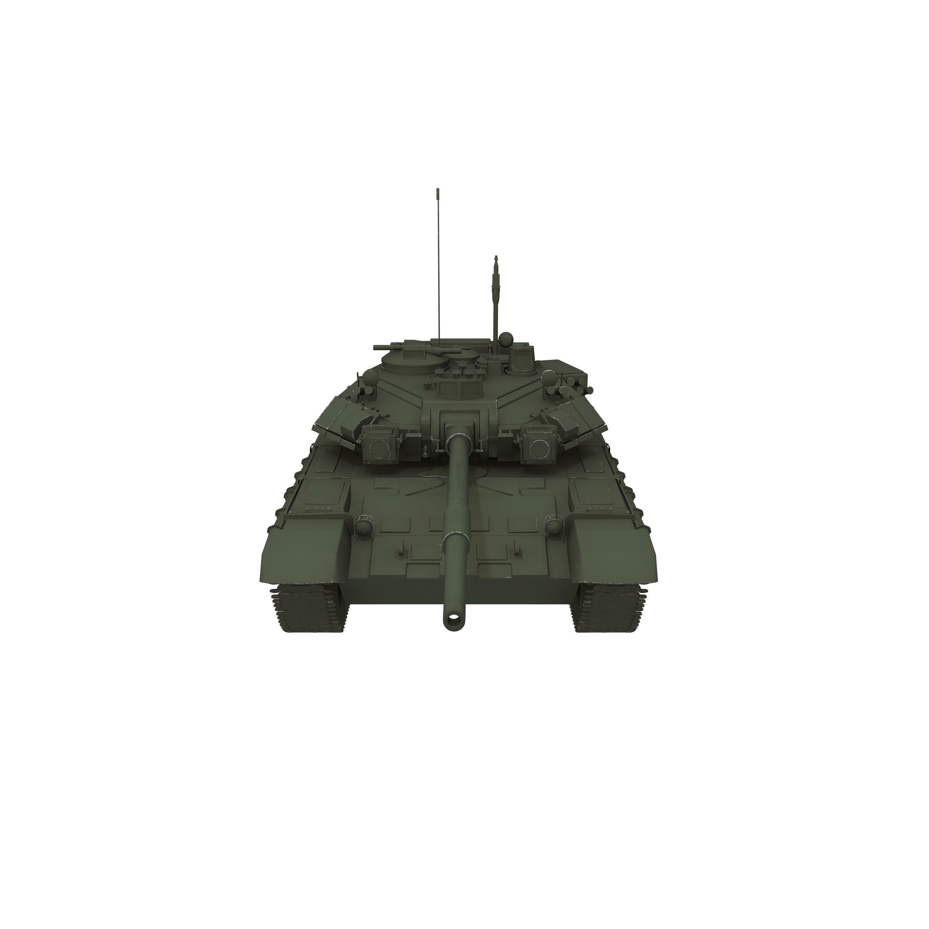 Soviet Union Tank T 84 3D model_3