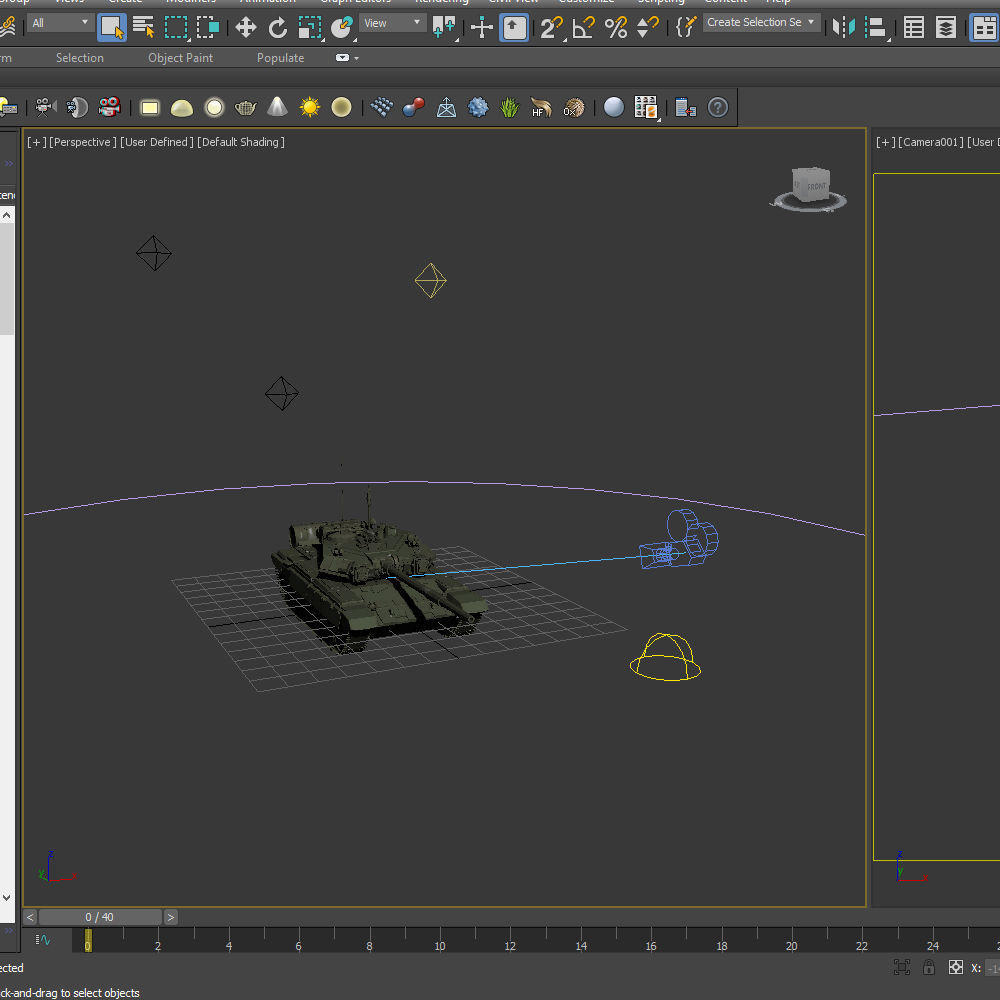 Soviet Union Tank T 84 3D model_27
