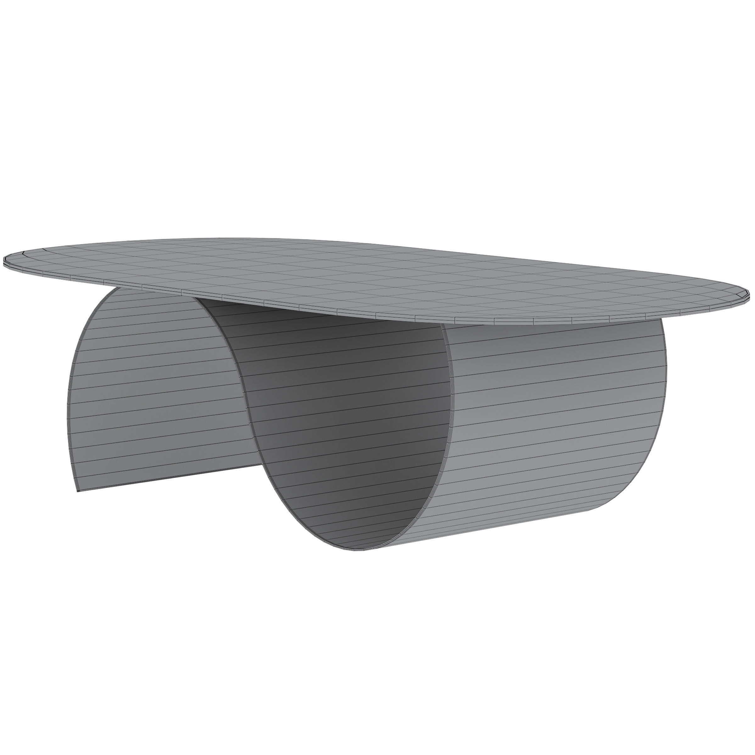 Ines Coffee Table by Urban Outfitters 3D model_3