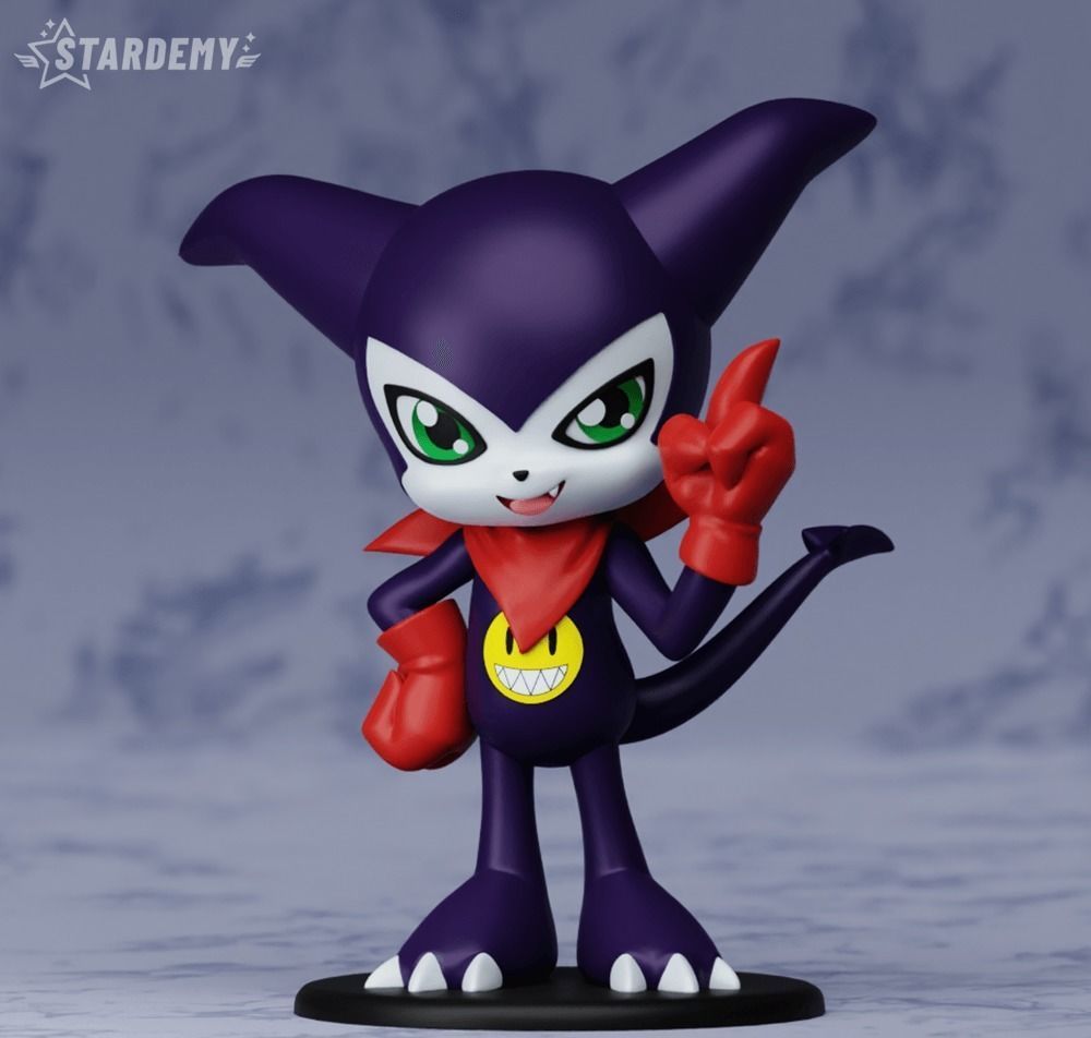 Impmon Miniature Digimon 3D print model_6