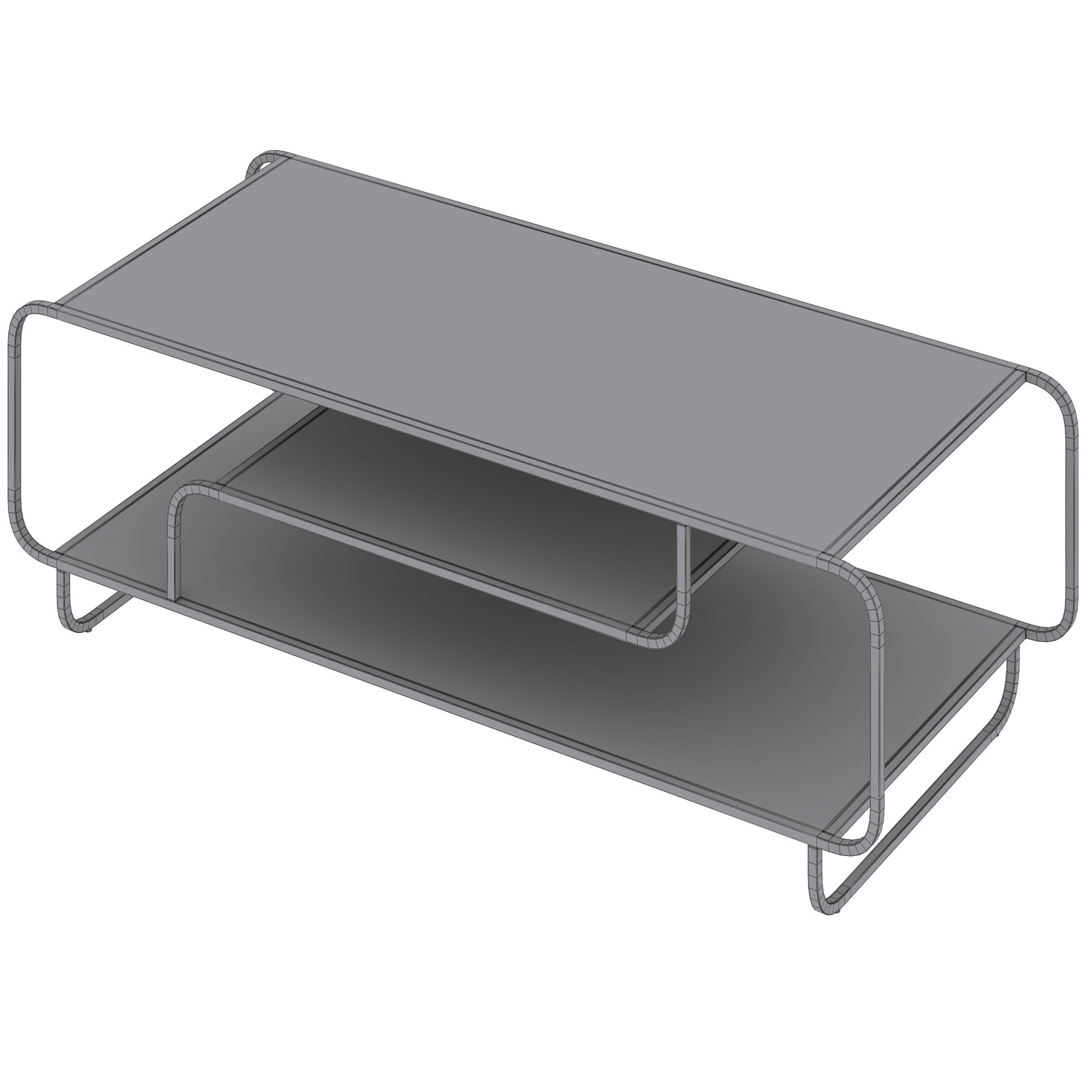 Alana Coffee Table by Urban Outfitters 3D model_3