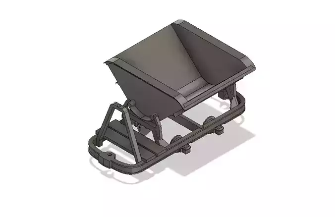 H0e Tipping Wagons - brake and non-brake versions