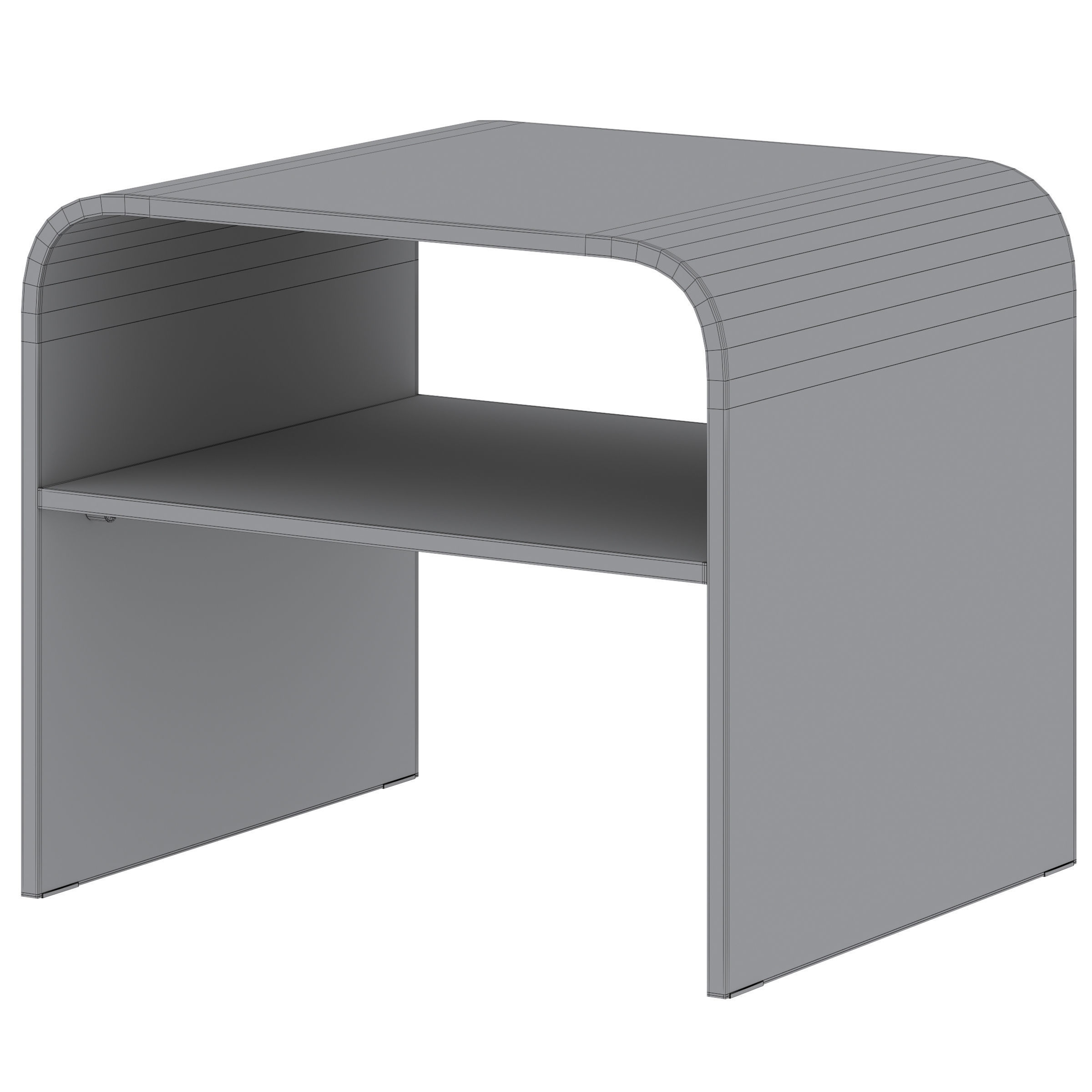 Coffee Table Amaranto and Anemone by Tonin Casa 3D model_4