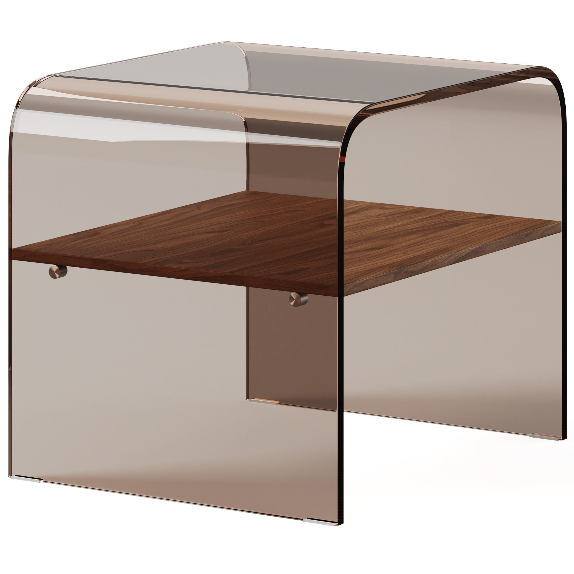 Coffee Table Amaranto and Anemone by Tonin Casa 3D model_2