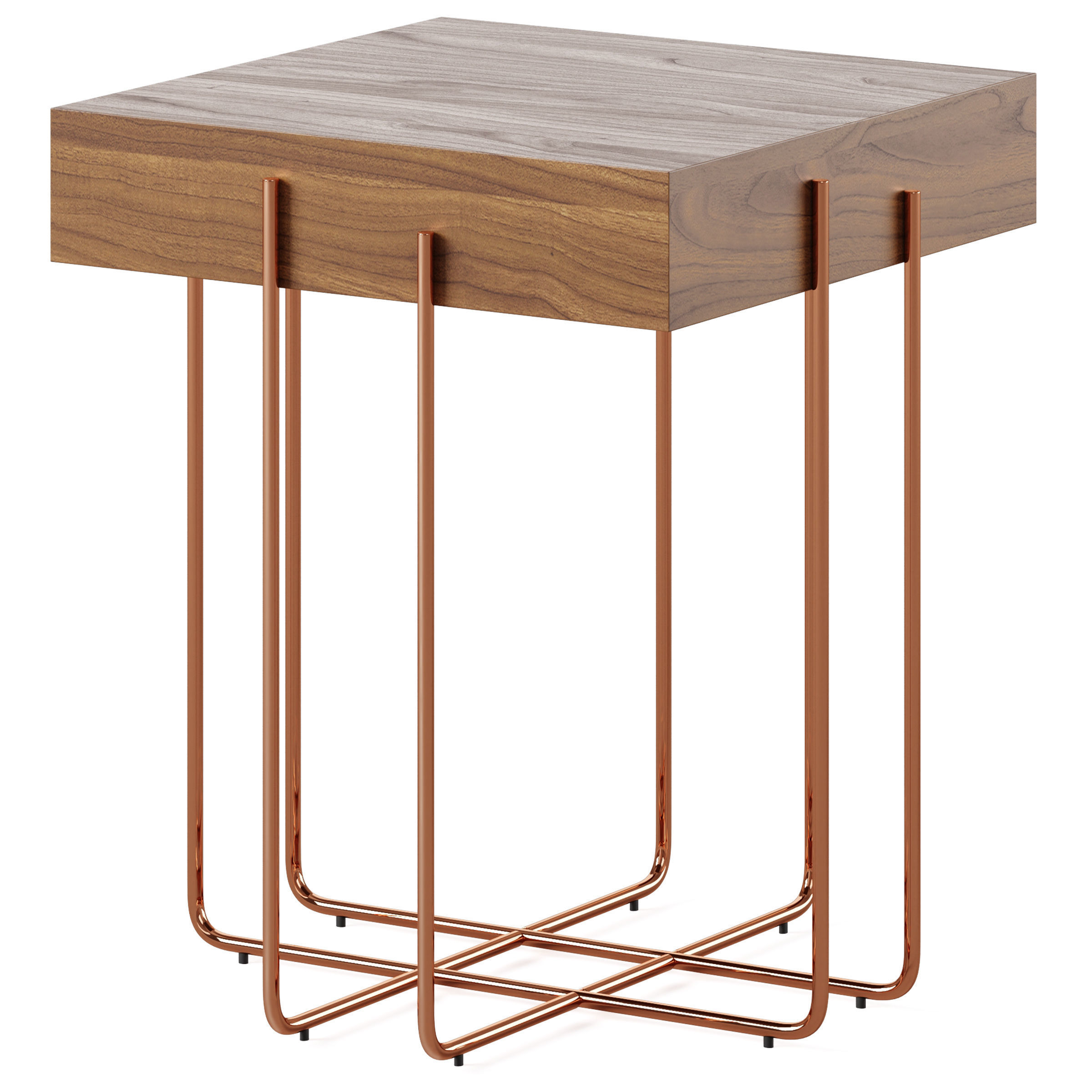 Coffee Table Cruz by Tonin Casa 3D model_1