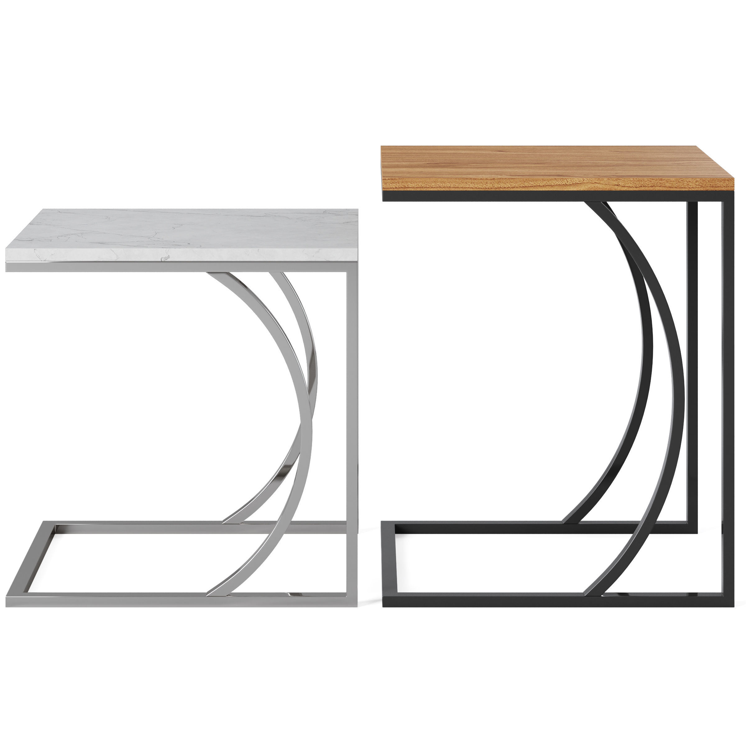 Coffee Table Detroit by Tonin Casa 3D model_2