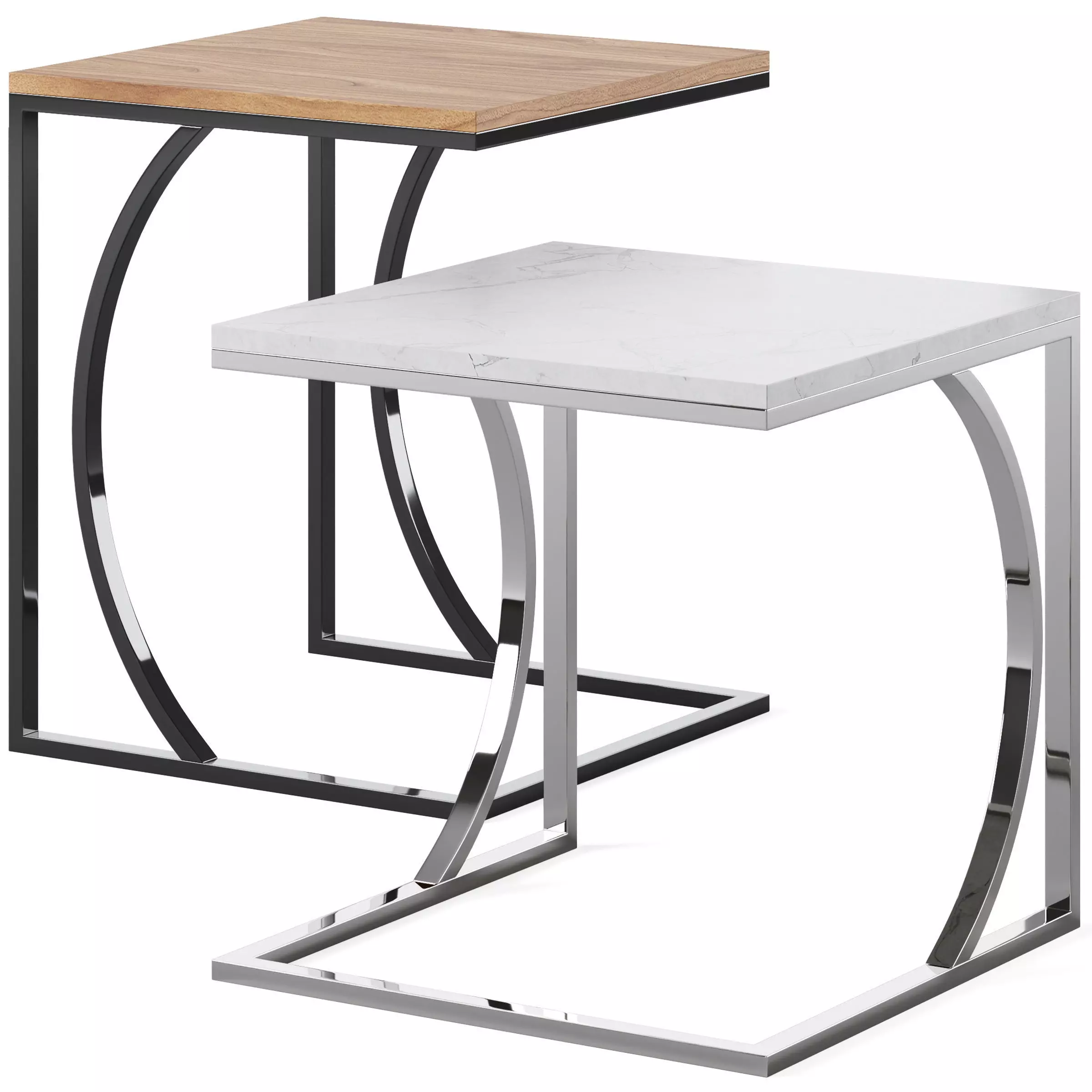 Coffee Table Detroit by Tonin Casa 3D model_0