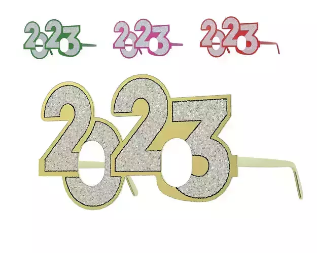 Happy New Year 2023 Party Glasses