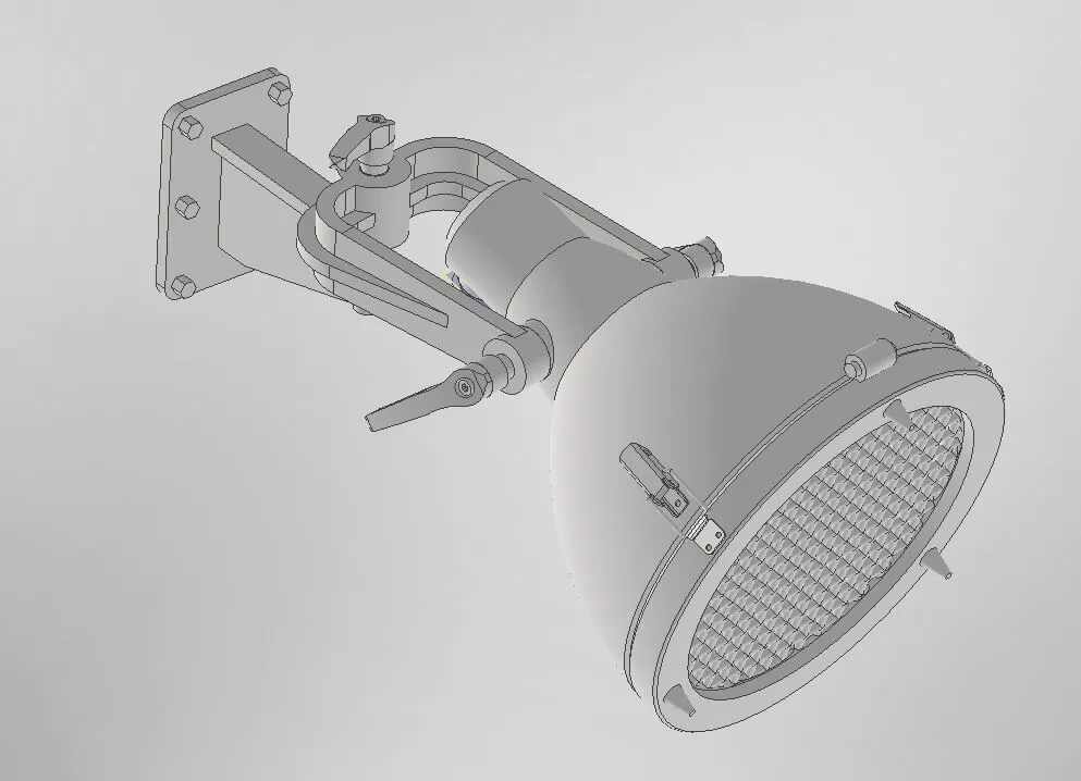 Object light for deck illumination 3D print model