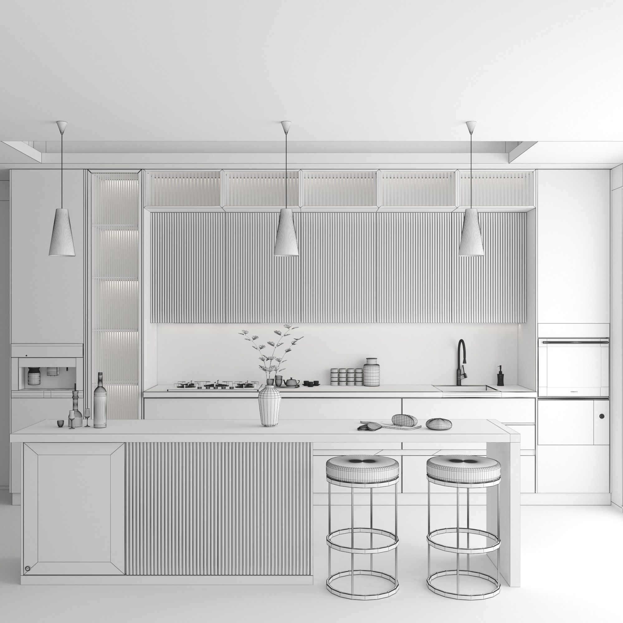 Interior architecture 01 free Free low-poly 3D model_14