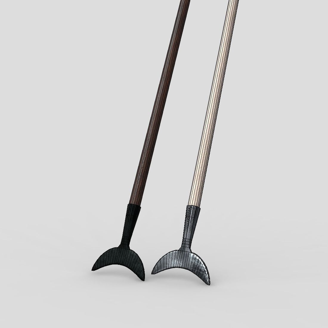 Wooden Arrow Pack Low-poly 3D model_20