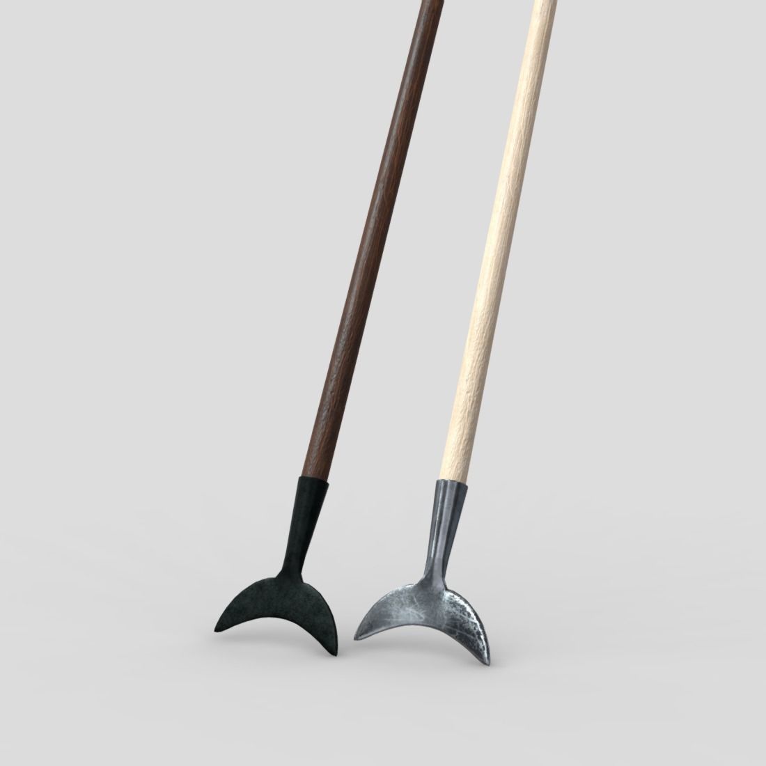 Wooden Arrow Pack Low-poly 3D model_19