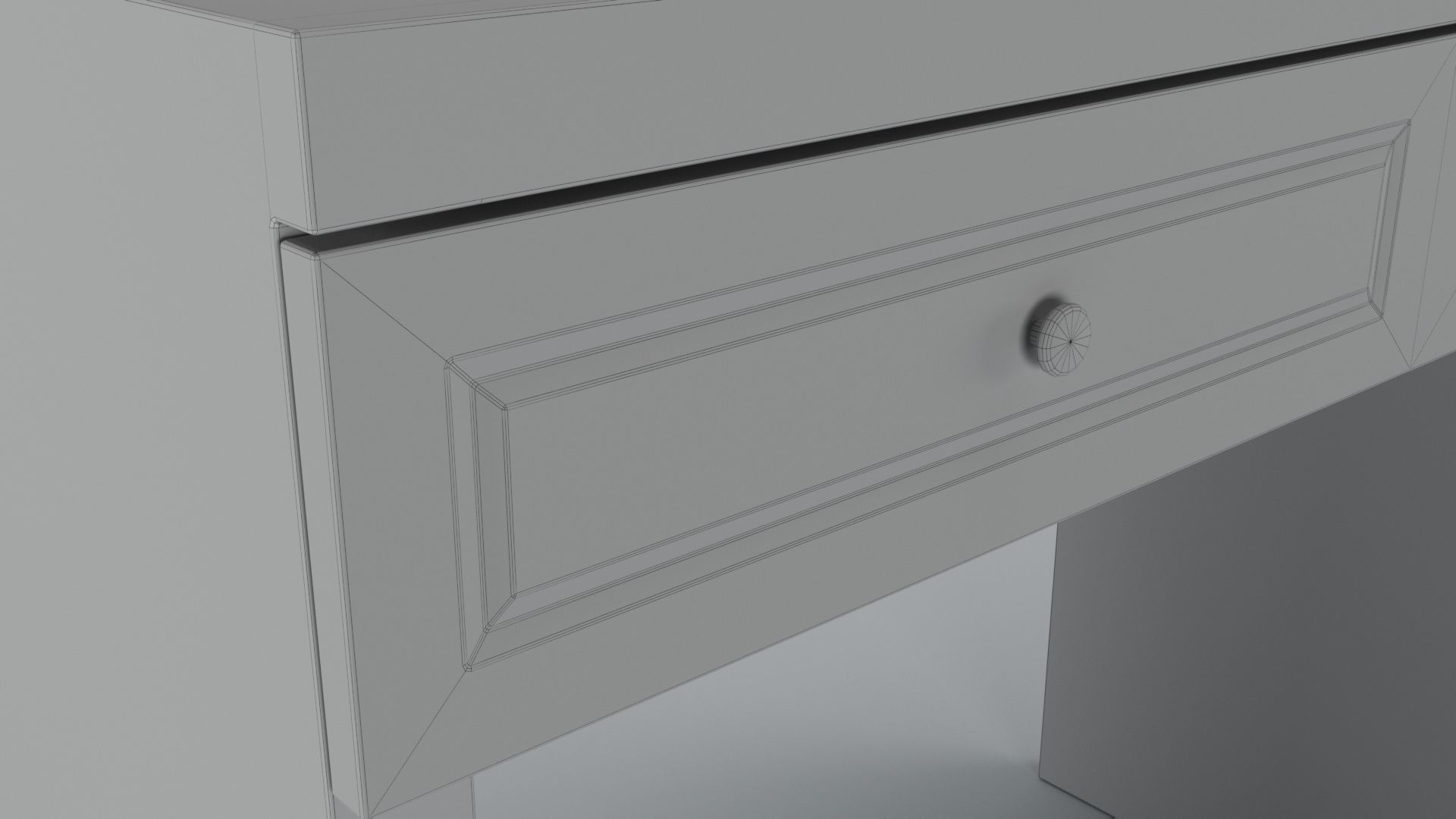 Dressing table Free 3D model_4