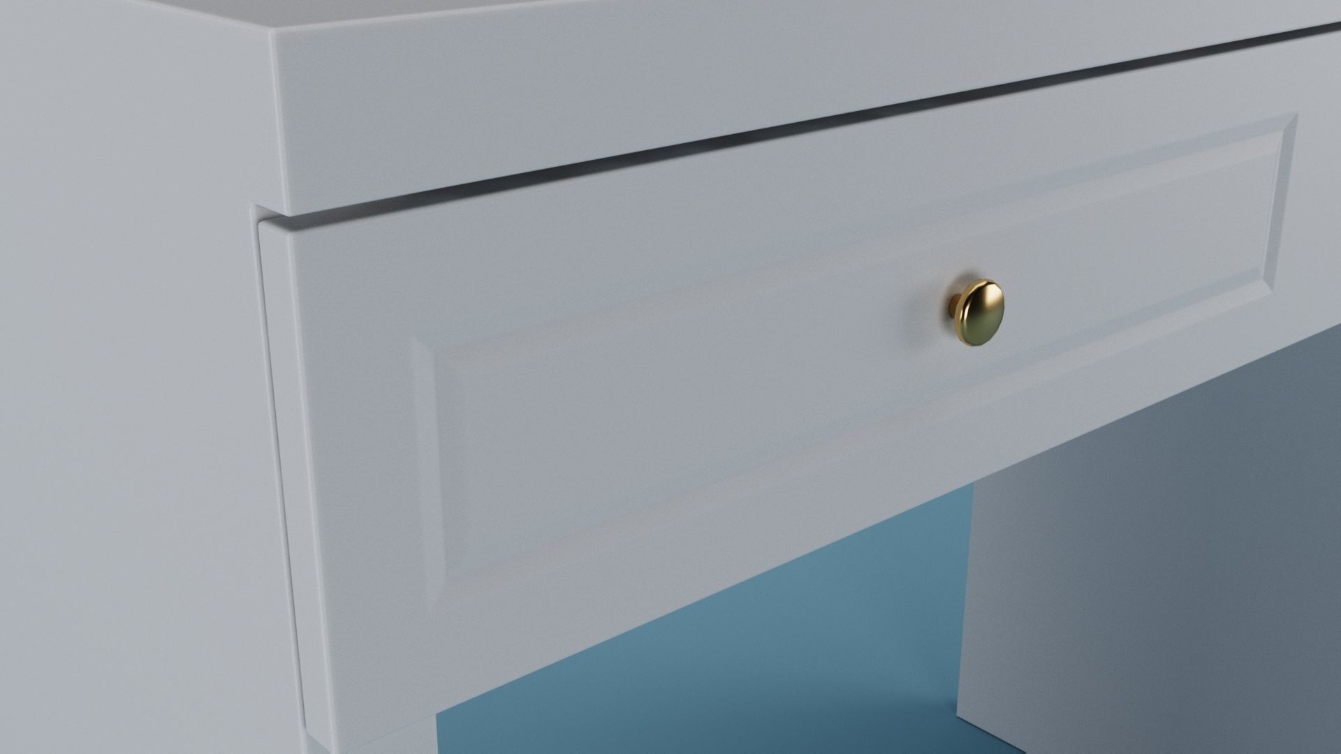 Dressing table Free 3D model_1