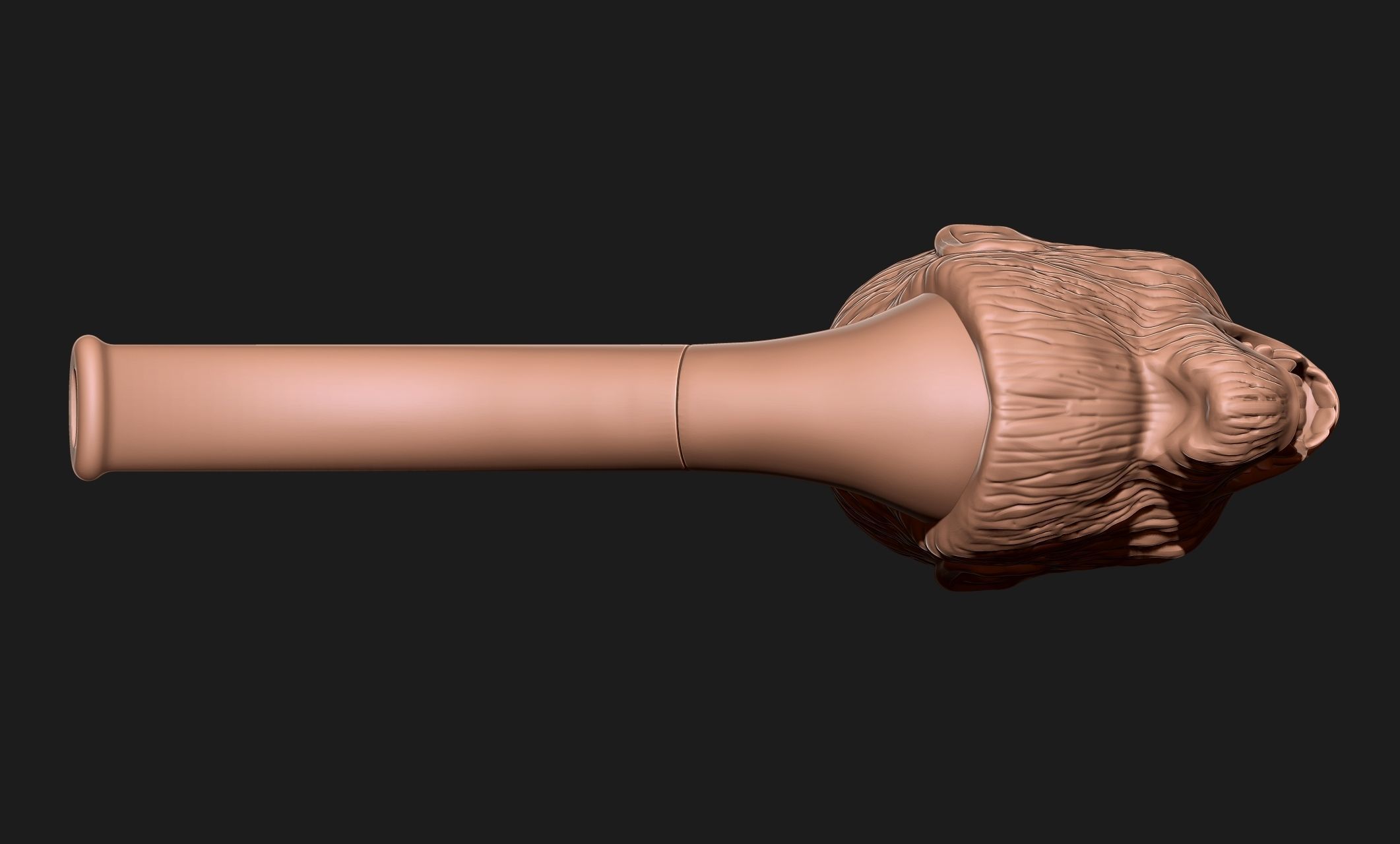 Monkey Pipe - Interstate 60 Film - 3D print model_6