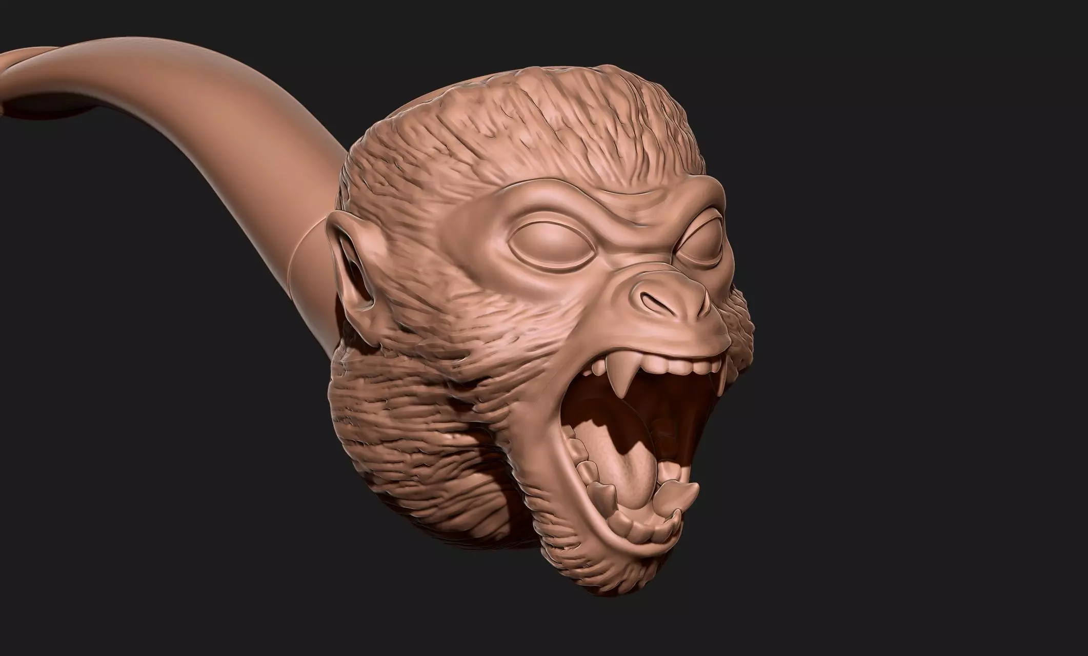 Monkey Pipe - Interstate 60 Film - 3D print model_0