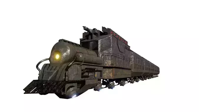 Nuclear Train Model 3D model