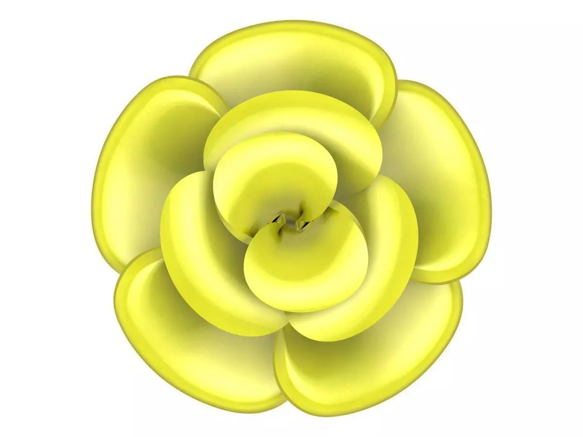 Luxury Flower Ring 3D Model for Jewelry Casting 4431 3D print model