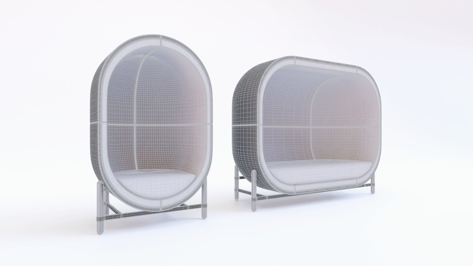 Capsule Chair 3D model_5