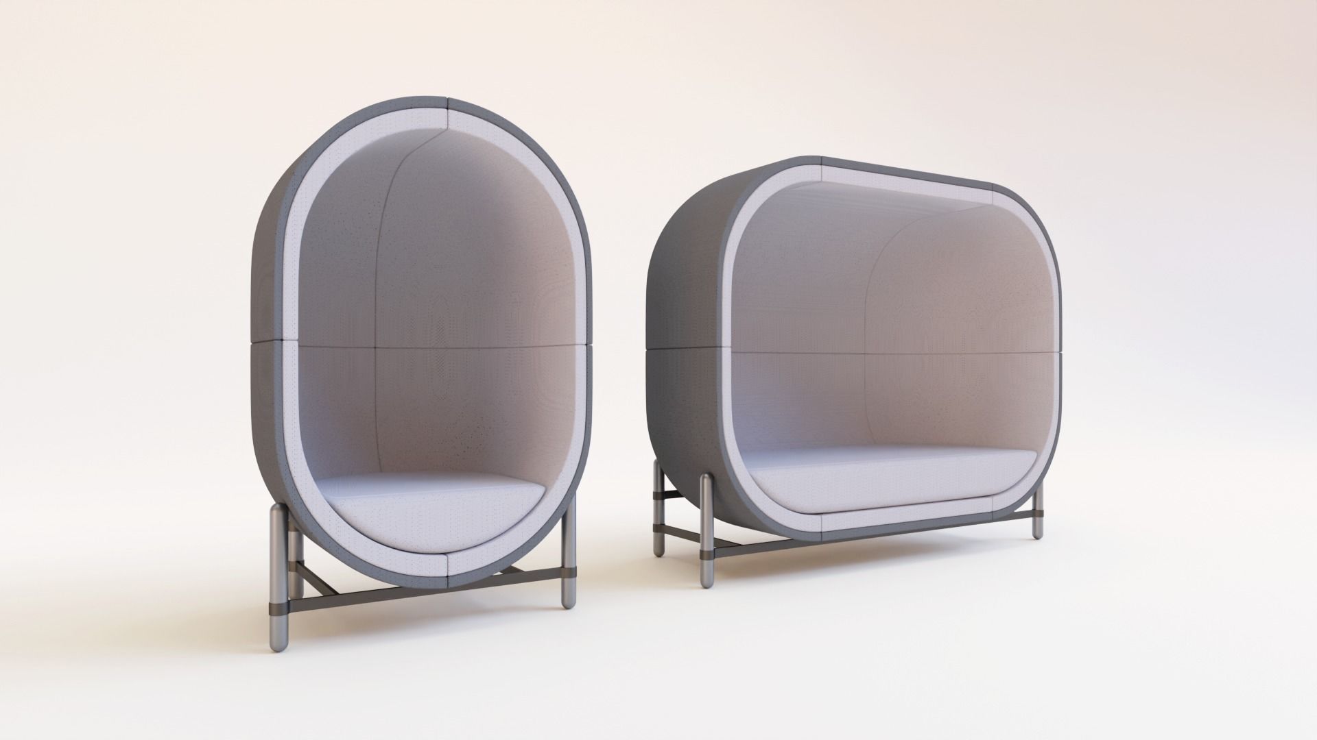 Capsule Chair 3D model_1