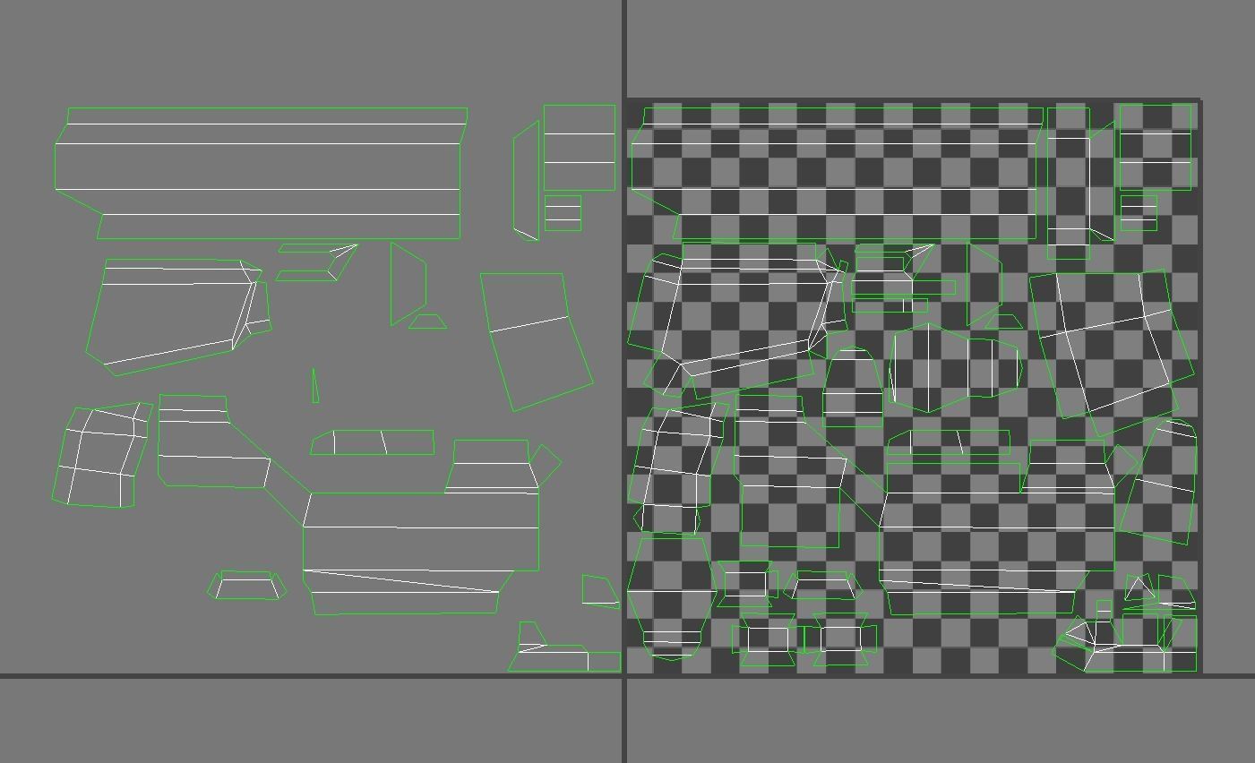 Sci-Fi Man Cyborg Drone Male Trooper Black Soldier Low-poly 3D model_20