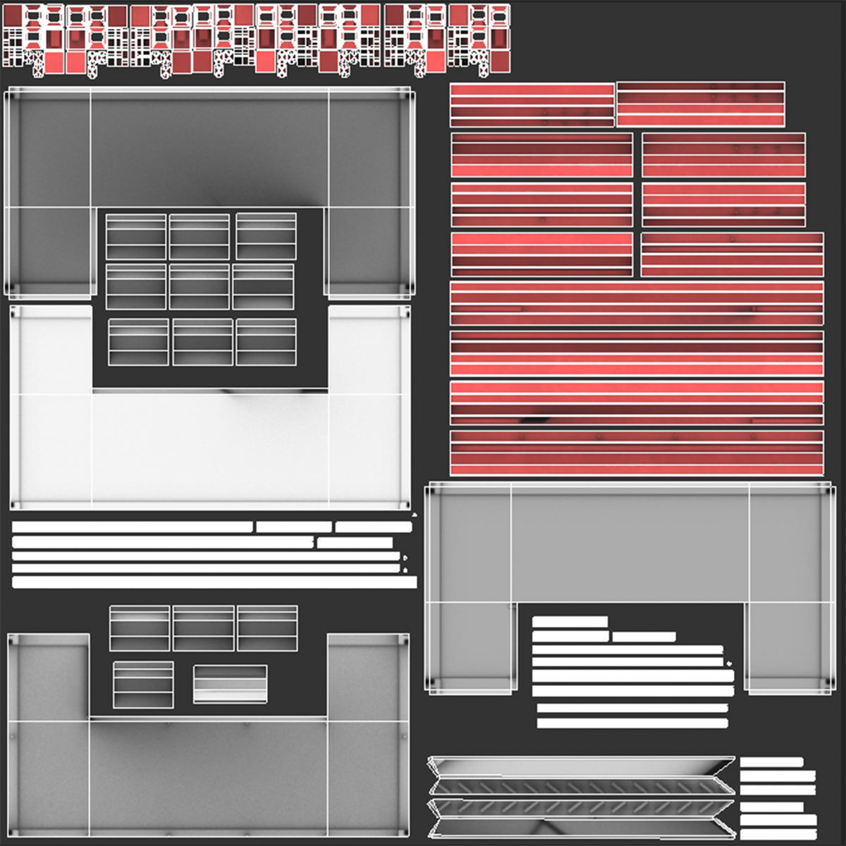 Container Building 3D model_10