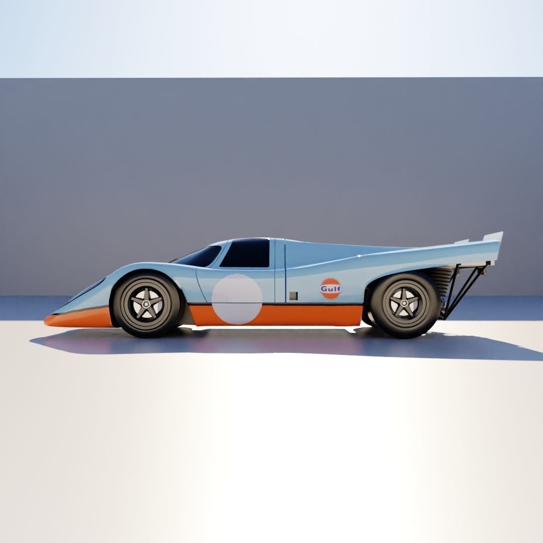 Porsche 917 3D model_2