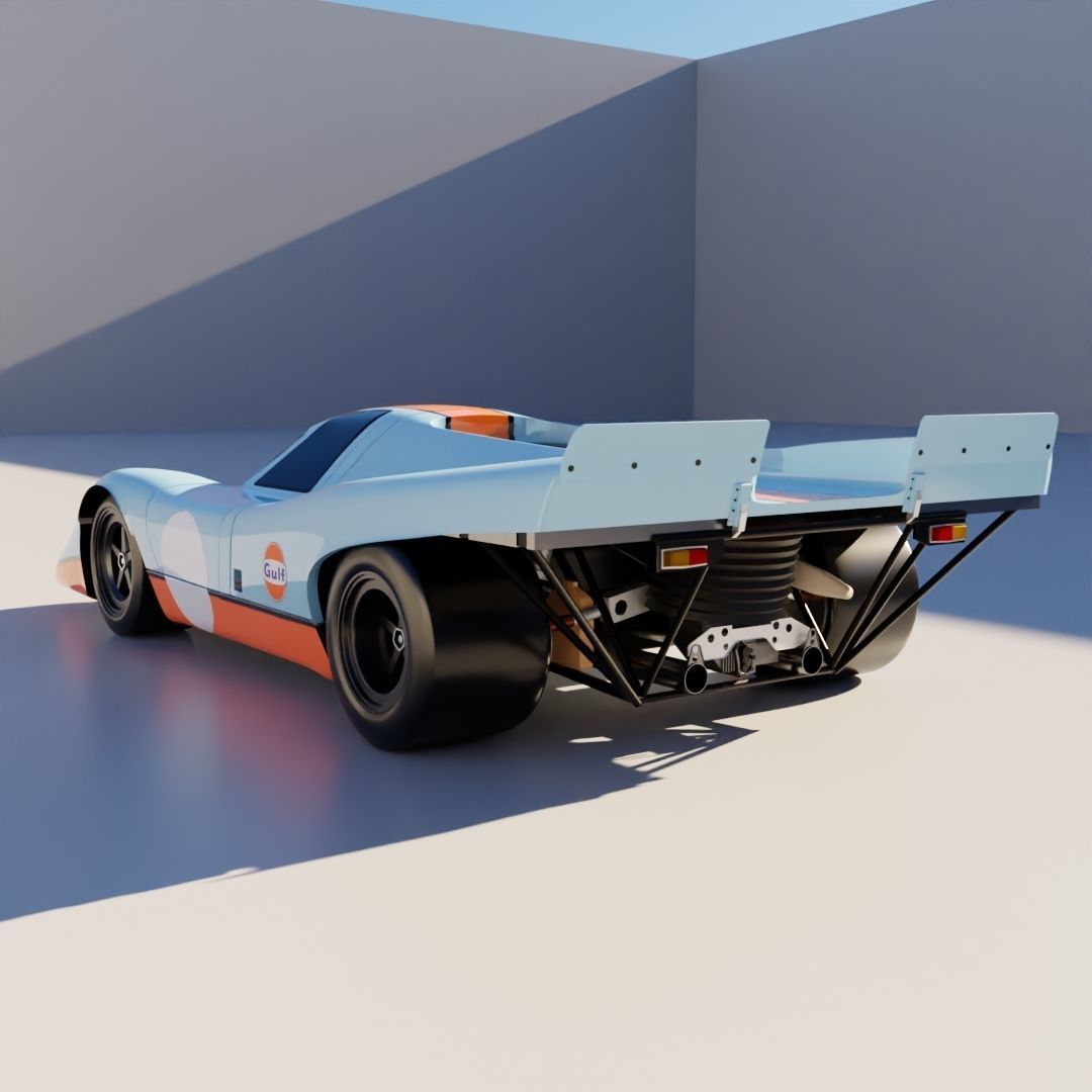 Porsche 917 3D model_1