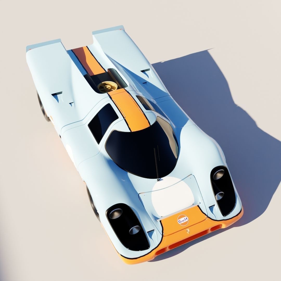 Porsche 917 3D model_6