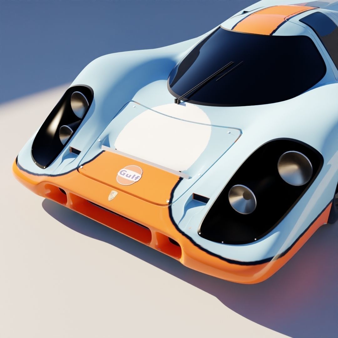 Porsche 917 3D model_7