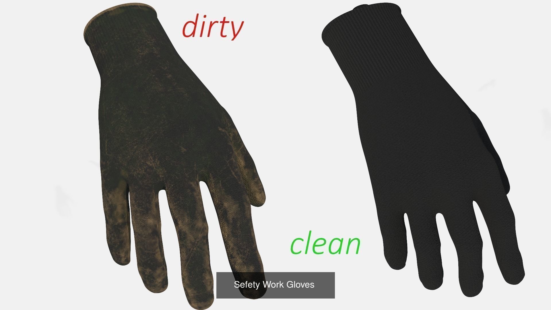 Workman Outfit 3D Model Collection_4