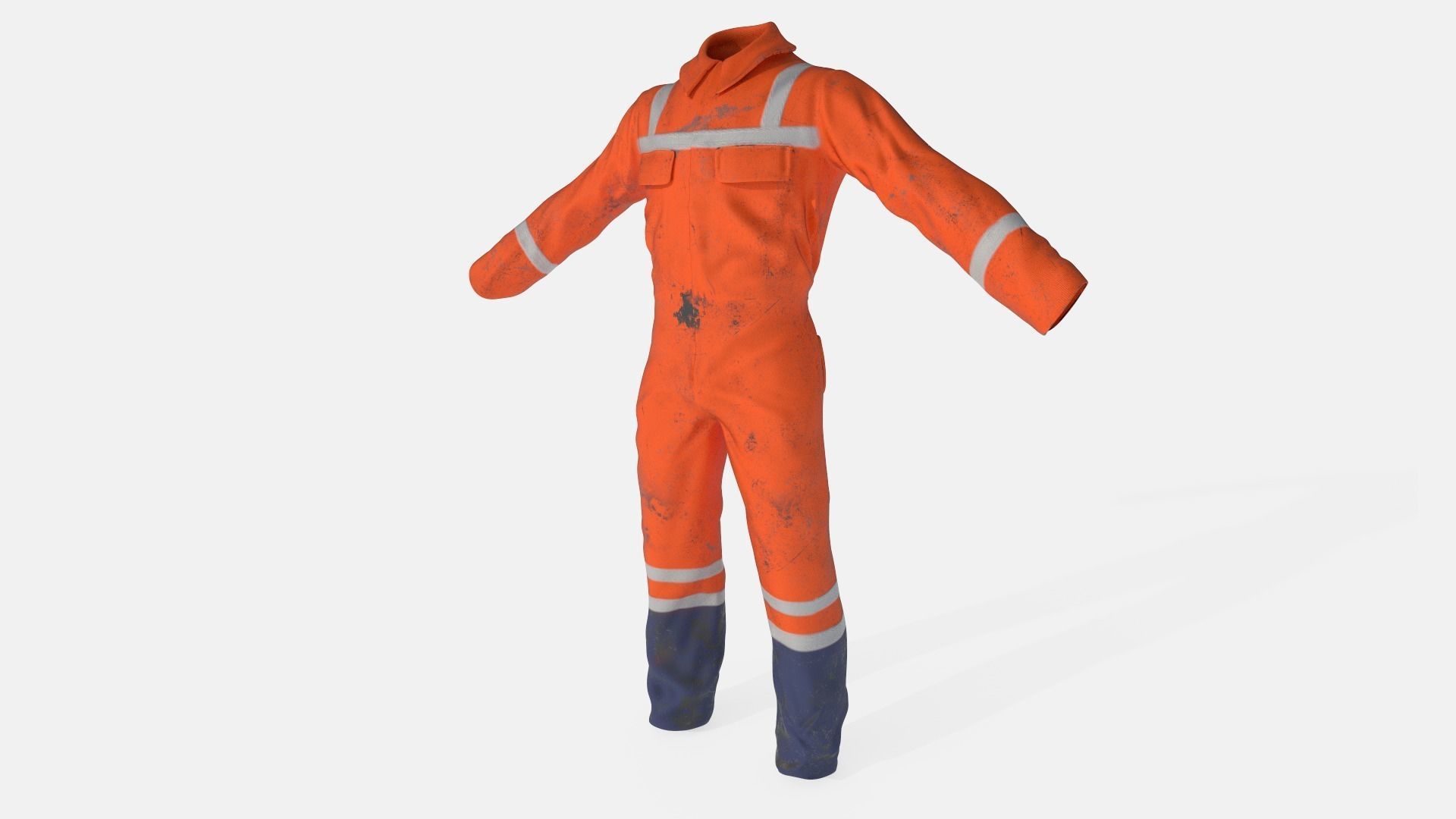 Workman Outfit 3D Model Collection_8
