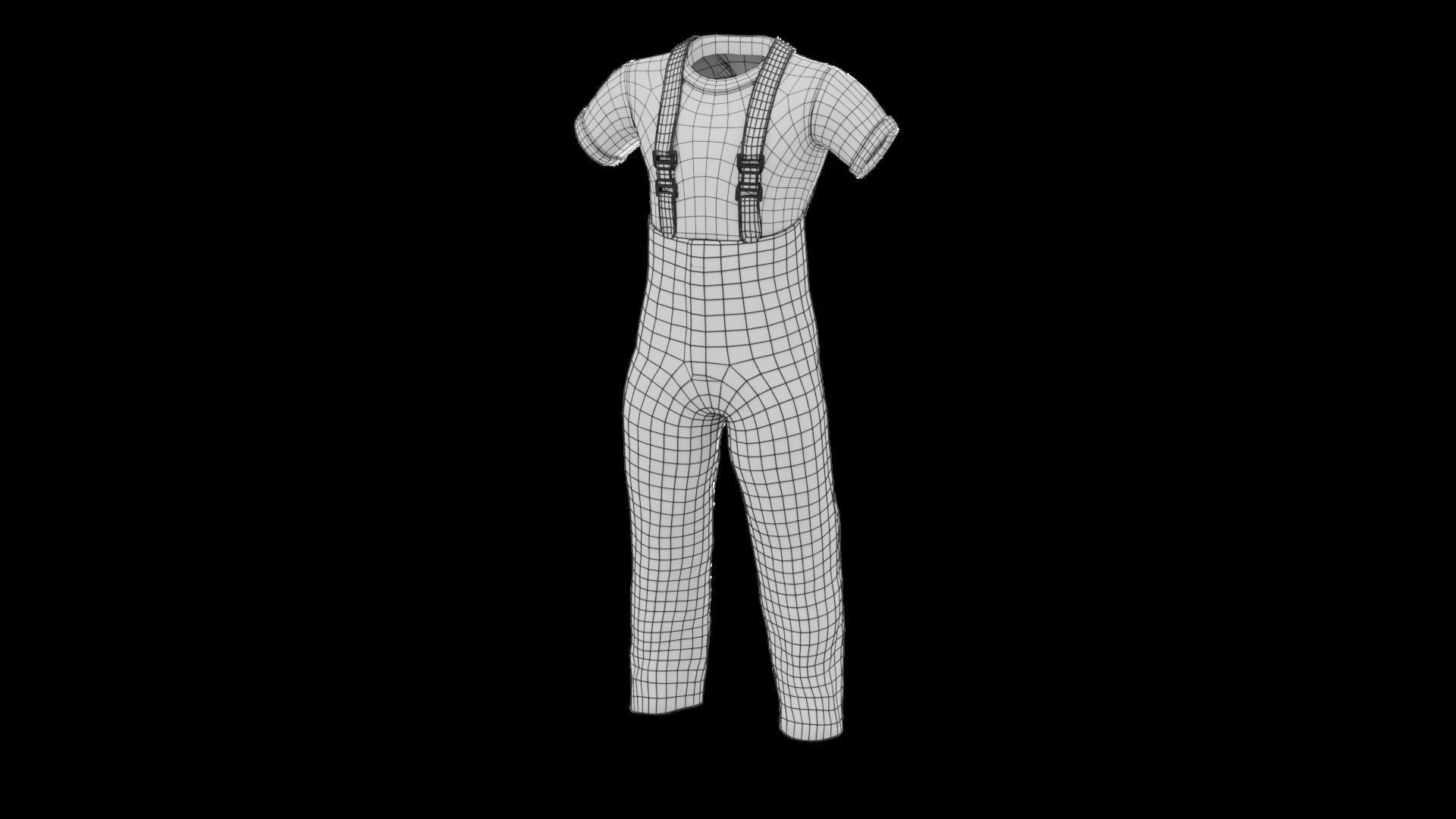 Workman Outfit 3D Model Collection_60