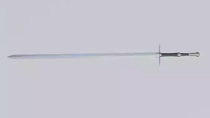 One and half hand sword GameReady PBR