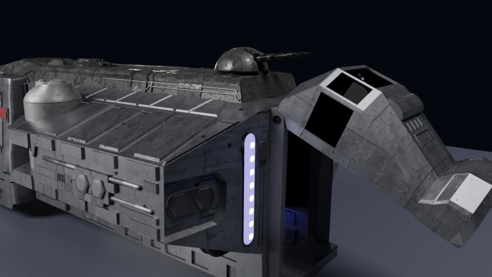 Trexler Ranger 3D model stars wars trexler 906 armored-marauder VR / AR / low-poly ...