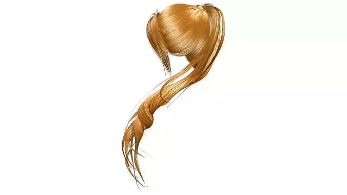 Over Shoulder Cute Long Hair