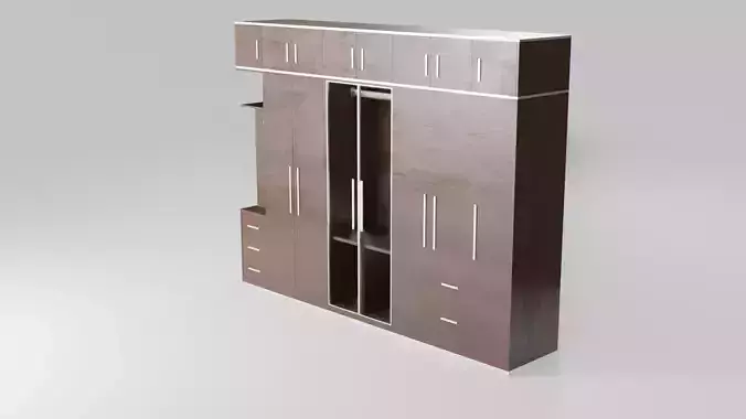 Modern closet wardrobe id3