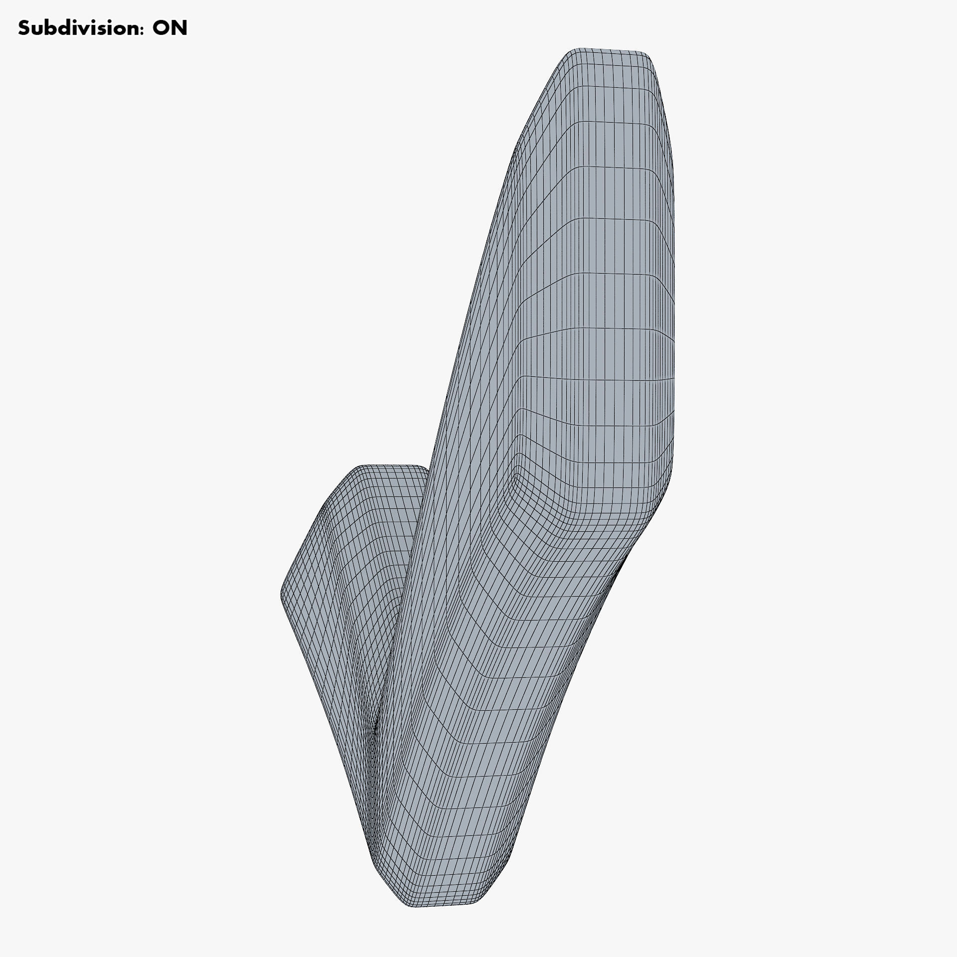 Check Mark v 1 3D model_14
