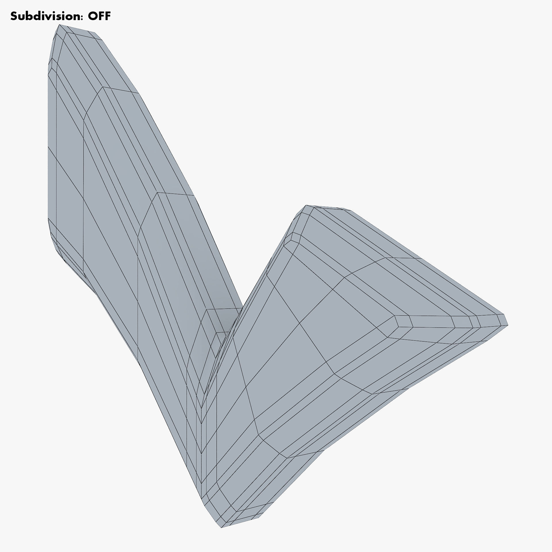 Check Mark v 1 3D model_13