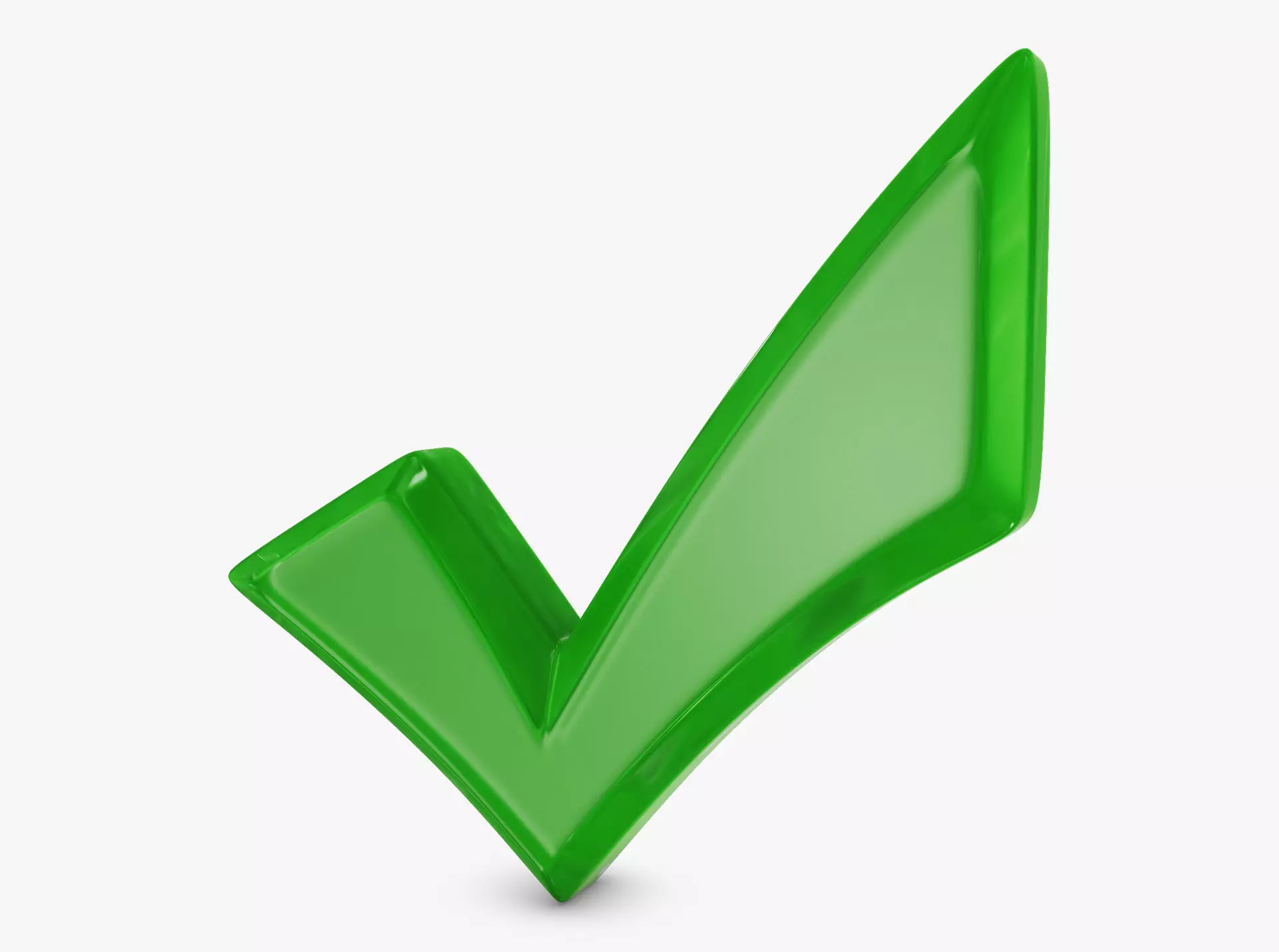 Check Mark v 1 3D model_0