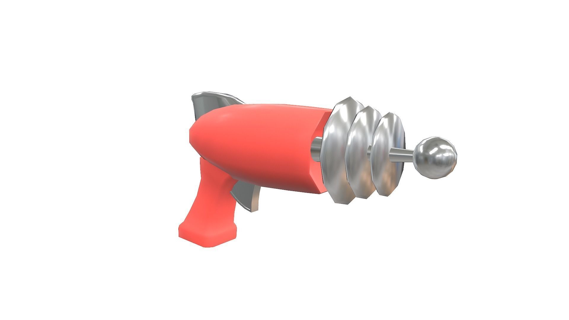 Low Poly Gun Pack Low-poly 3D model_38